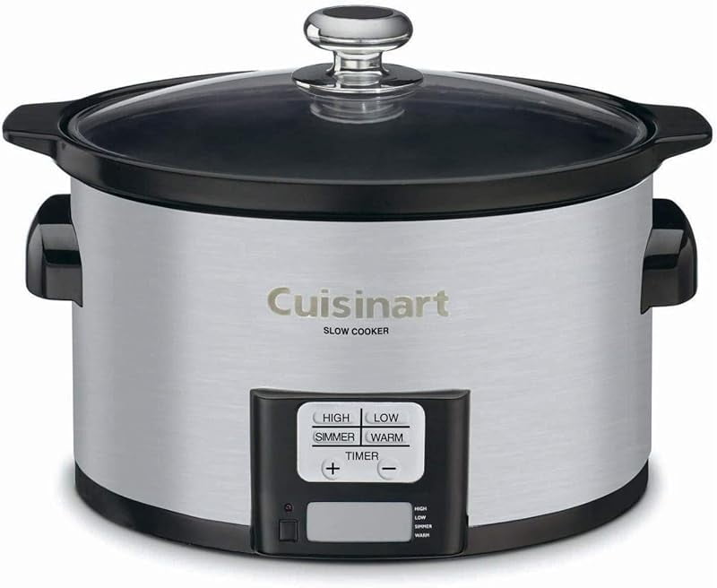 3-In-1  6-Quart Multi-Cooker: Slow Cooker, Brown/Saute, Steamer, Silver
