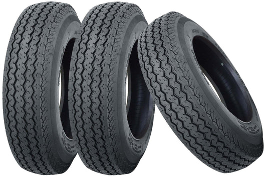 (3) New Highway Boat Motorcycle Trailer Tire 5.30-12 5.30x12 6PR Load Range C
