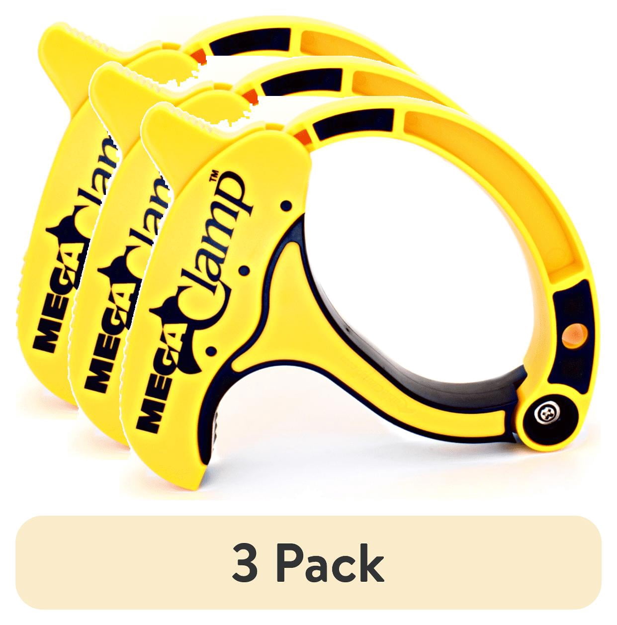 (3 pack) MEGA CLAMPÂ®-Yellow