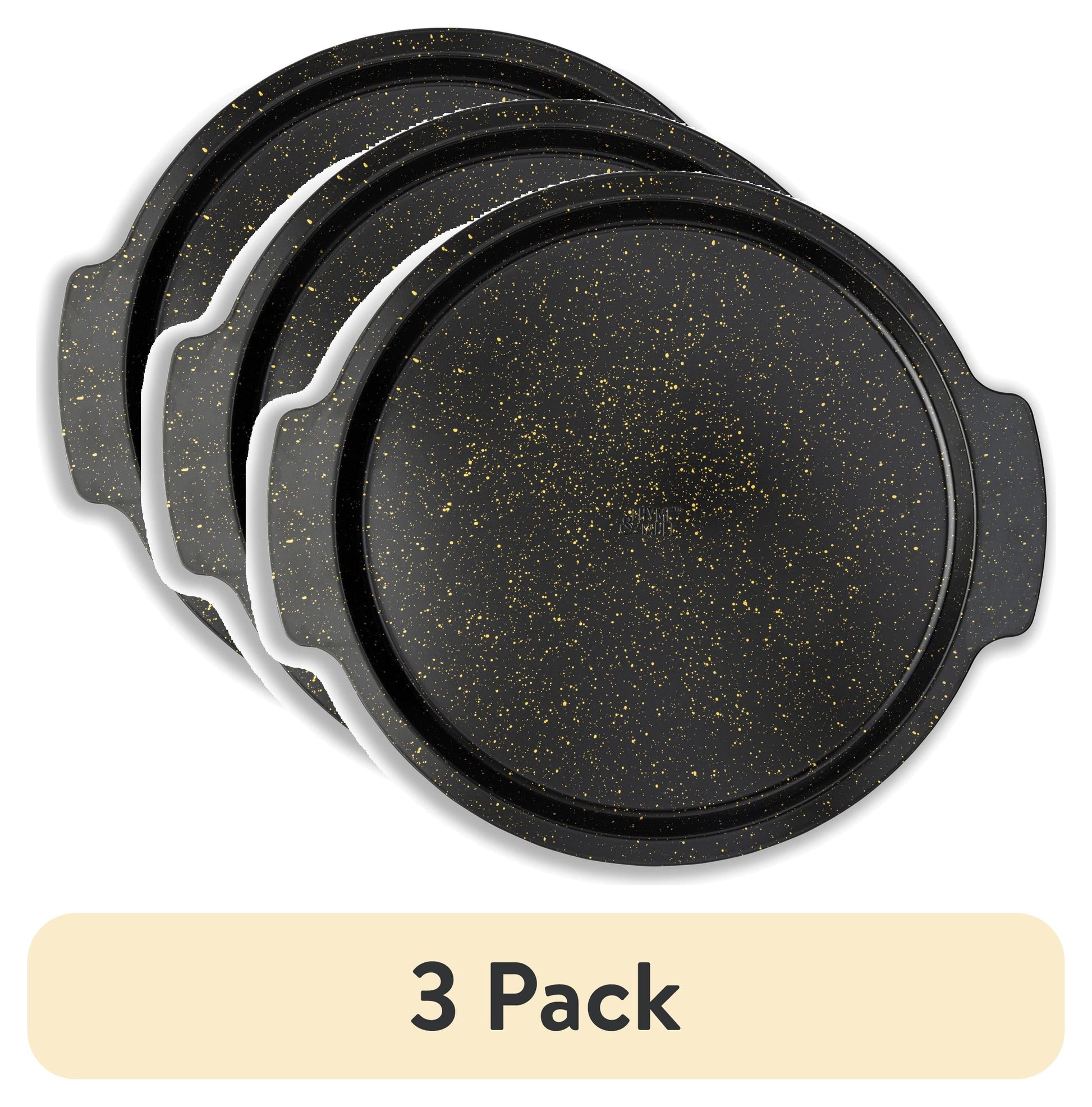 Thyme & Table 14" Non-Stick Pizza Pan - Black