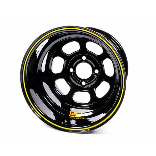31-184220 31 Series Spun Wheel - Black - 13 x 8 in. - 4 x 4.25 in. Bolt Circle - 2 in. Back Spacing - 14 lbs