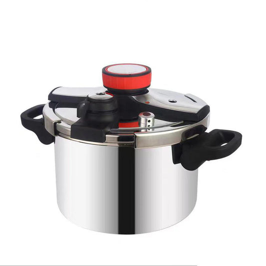 316 stainless steel pressure cooker, safety explosion-proof pressure cooker, saucepan, five-layer steel, one-piece molding/6.3/8.5quarts