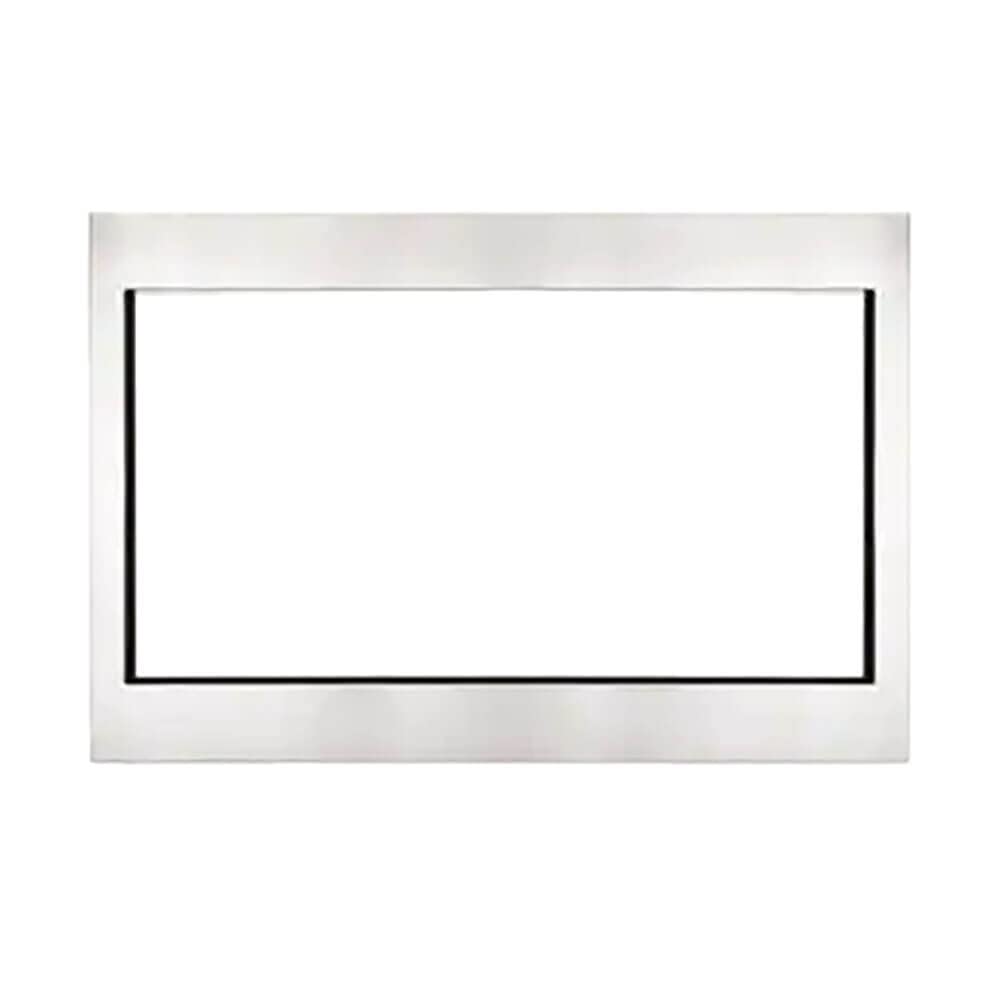 Gallery 27 in. Trim Kit for Built-in Microwave Oven in Stainless Steel