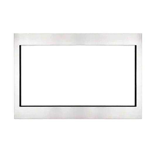 Gallery 27 in. Trim Kit for Built-in Microwave Oven in Stainless Steel