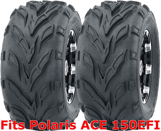 2 WANDA ATV Rear Tires Set 22x10-10 Polaris ACE 150EFI Sport P361
