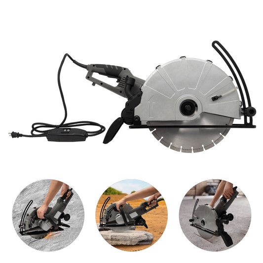 3800RPM 3500W Electric Corded Circular Concrete Saw Electric Cutting Machine