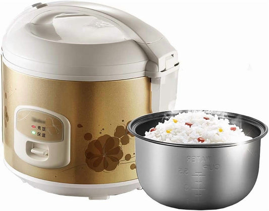 3L-500W Intelligent Heat Preservation Rice Cooker with Steamer, Suitable For 1-3 People