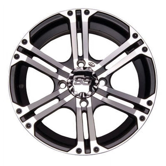 4/110 ITP SS212 Alloy Series Wheel 14x6 4.0 + 2.0 Machined for Yamaha YXZ1000R SS 2017-2018