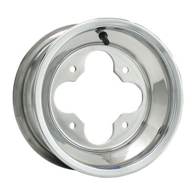 4/115 Douglas A5 Wheel 8X8 3.0 + 5.0 Polished Aluminum for Yamaha BANSHEE 350 1991-2006