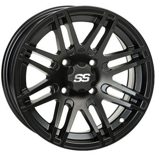 4/137 ITP SS316 Alloy Series Wheel 12x7 5.0 + 2.0 Matte Black for Can-Am Maverick Trail 800 2018