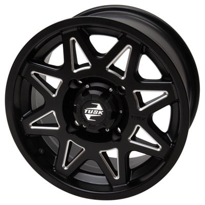 4/156 Tintic Wheel 15x7 4.0 + 3.0 Milled/Black