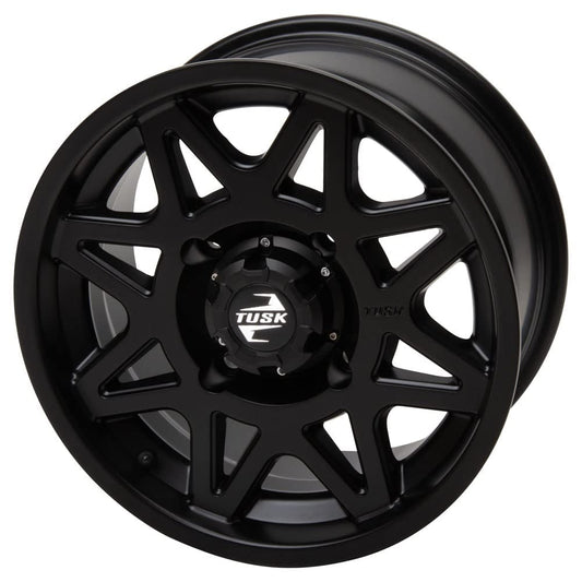 4/156 Tusk Tintic Wheel 15x7 5.0 + 2.0 Matte Black For POLARIS GENERAL XP 1000 Ultimate 2023