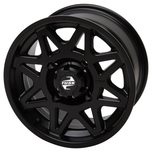 4/156 Tusk Tintic Wheel 15x7 5.0 + 2.0 Matte Black