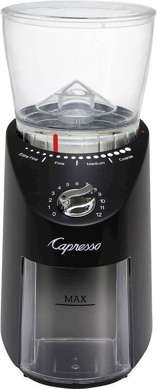 4-Oz. Conical Burr Coffee Grinder - Black