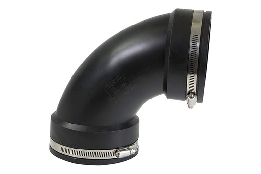 4 inch Flexible PVC Elbow Coupling with Stainless Steel Clamps&nbsp;