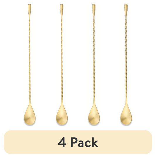 Thyme & Table Stainless Steel Gold Cocktail Stirrer Spoon