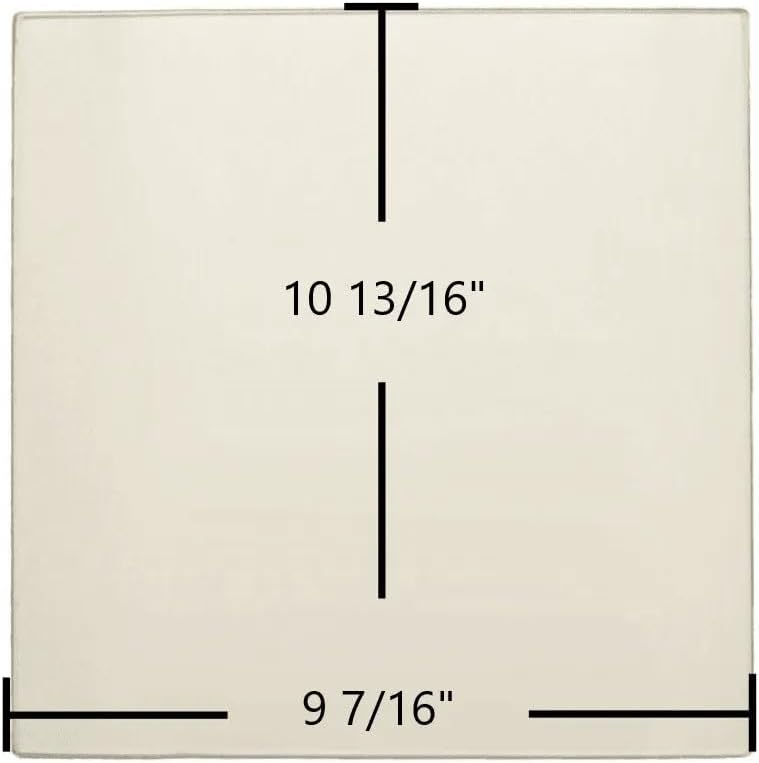 Morso Badger 3112/3142 Ceramic Glass Panel – 9 7/16" x 10 13/16" (Part #79310000)