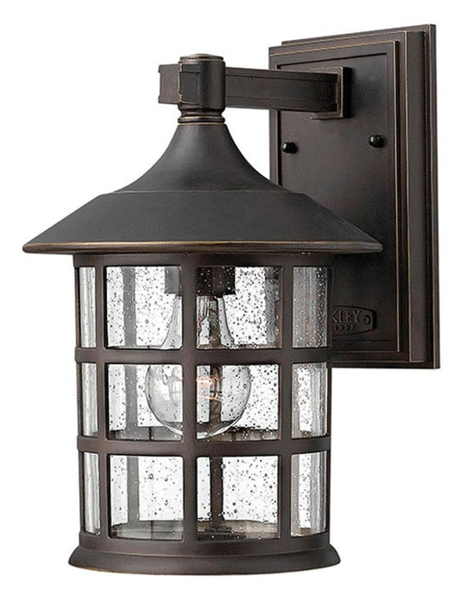 Hinkley Freeport 1 -Light 12.25-in H Bronze Hardwired Outdoor Wall Light 3661409