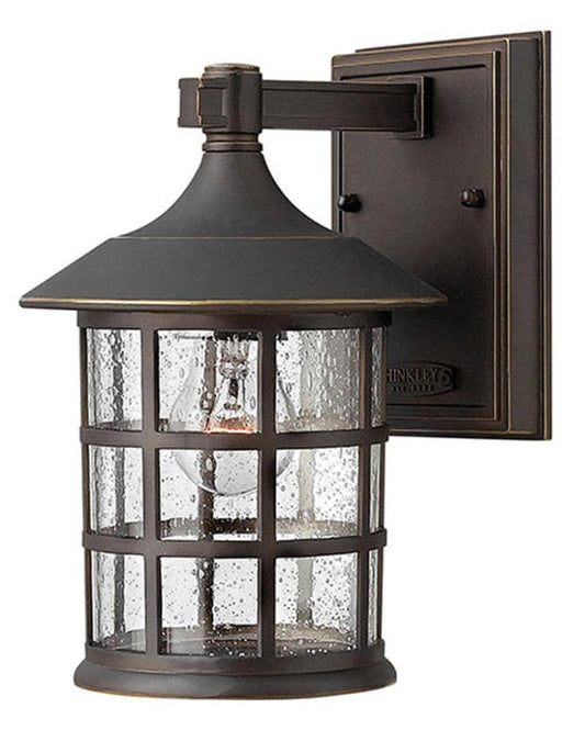Hinkley Freeport 1 -Light 9.25-in H Bronze Hardwired Outdoor Wall Light 3661401