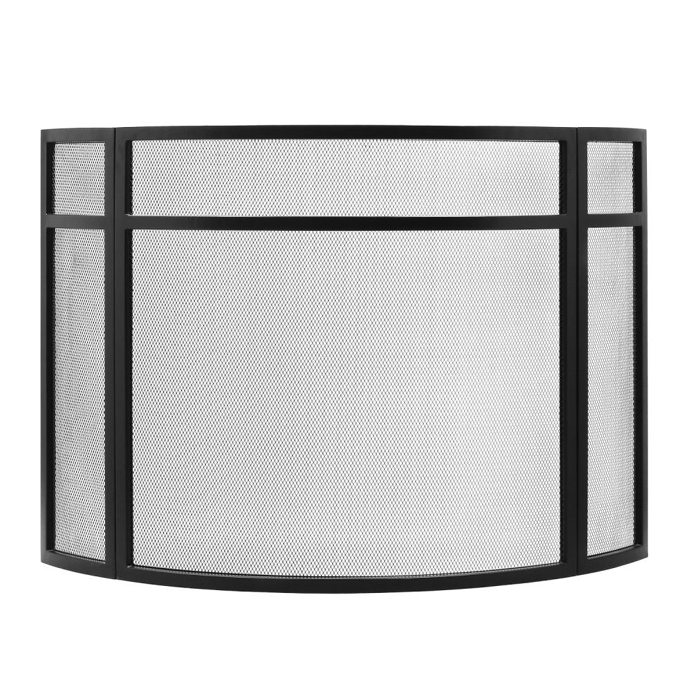 Minuteman International 6-in Black Iron 1-Panel Arched Fireplace Screen X800493