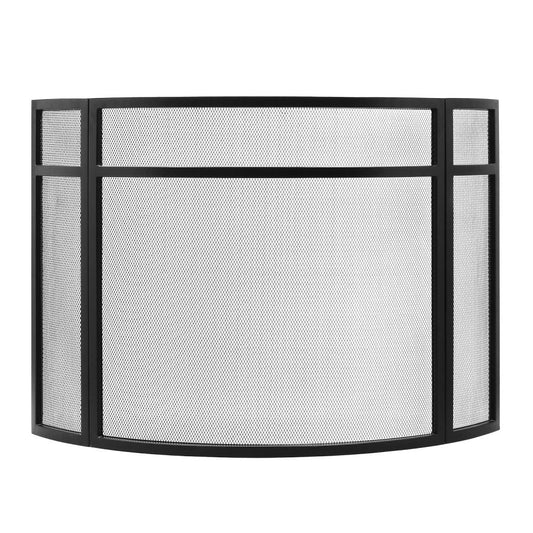 Minuteman International 6-in Black Iron 1-Panel Arched Fireplace Screen X800493