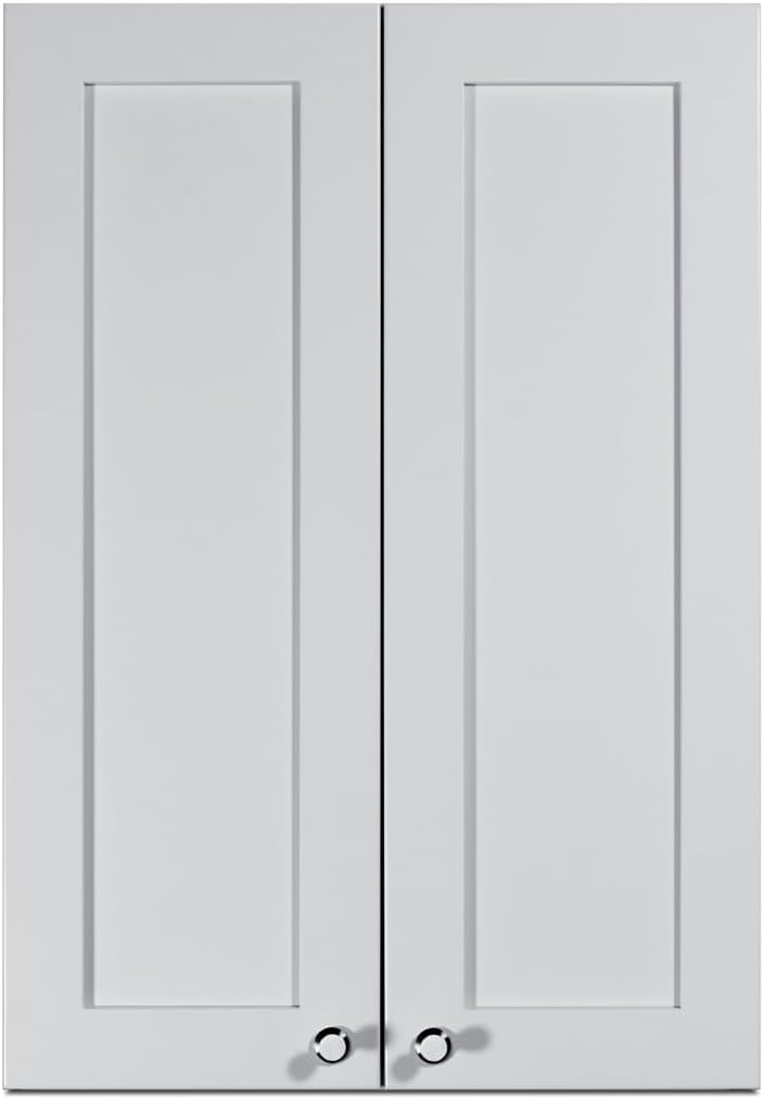 Summit Wall Cabinet, 21" W x 30" H, Kitchen Cabinets, Fully Assembled, White