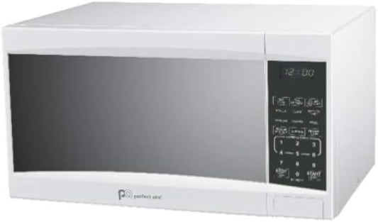 PerfectAire, Silver Perfect Aire 1pmw11 Microwave, White, 1.1 Cu. Ft, One Size
