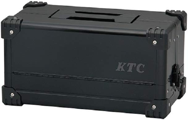 KYOTO TOOL (KTC) Double Opening Metal Case, Black EK-10AGBK