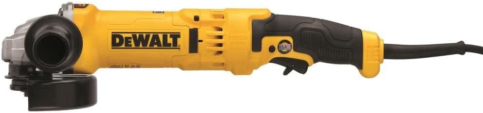 DEWALT Angle Grinder Tool, 4-1/2 to 5-Inch, Trigger Switch(DWE43115), Yellow