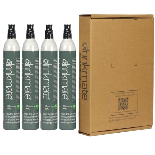 Drinkmate Soda Maker Carbonator (4-Pack) 14Z-00-04