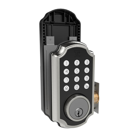 TurboLock TL-116 Oil-brushed Bronze Smart Lock Electronic Knob with Keypad HG-EL-TL-116-BRN-4PK