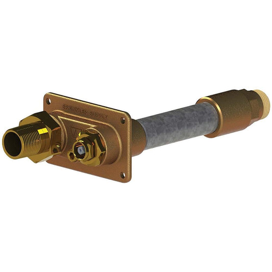 Woodford Model 32 12-in L x 1/2-in Copper sweat Brass Anti-Siphon Frost Resistant Multi turn Sillcock