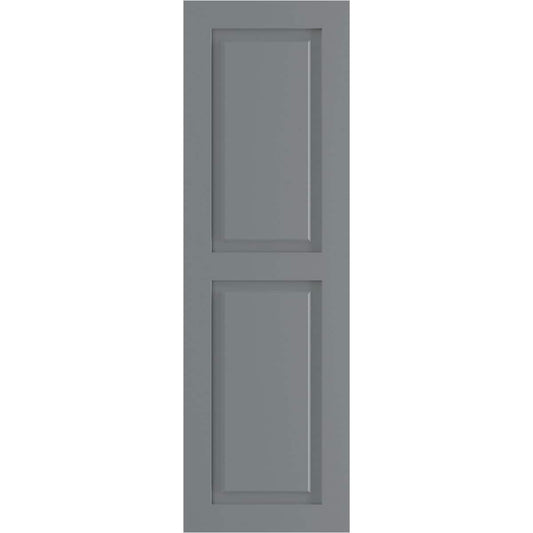 Ekena Millwork 12-in W x 72-in H Ocean Swell Raised panel Exterior Shutters ( 2 -Pack )