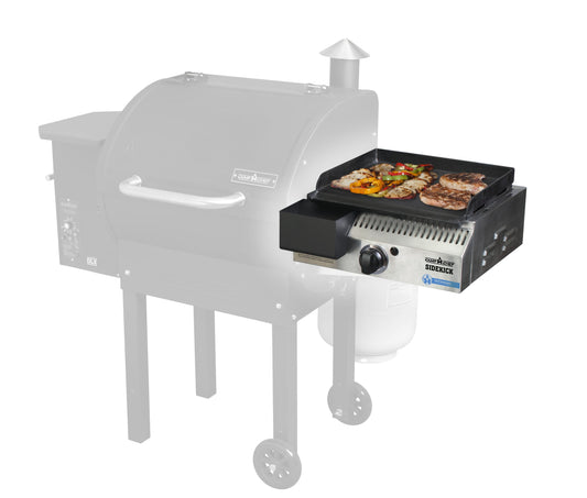 Camp Chef Sidekick 14-in Combination Steel Attachable Burner/Griddle PG14
