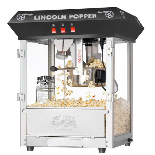 Great Northern Popcorn 1 Cup Stainless Steel Oil Countertop Popcorn Machine 350366YWP