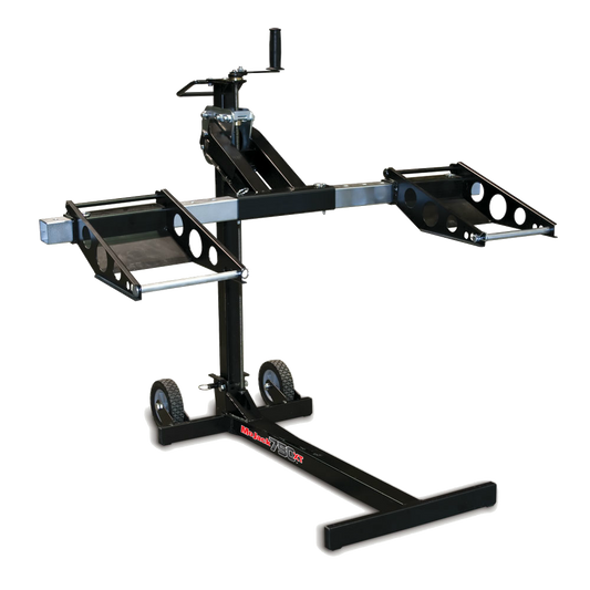 MoJack Commercial Lift for Riding Mower (Max Lift 25-in, Lifting Capacity 750 lbs) 45002