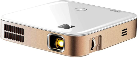 Kodak Luma Pocket LED Projector with Wi-Fi, Bluetooth, HDMI, USB, 200 Lumens, 800 x 480 Resolution, Portable, Works with Android and iOS RODPJS350