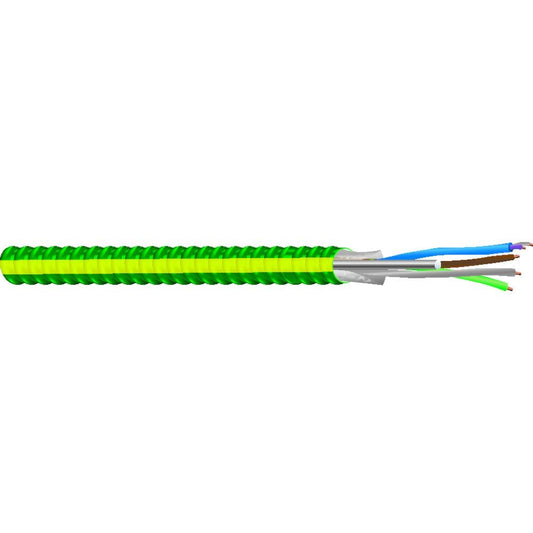 Southwire 250-ft Mc-pcs-hcf Duo 12/2 Solid Brown/grey 16/2 Purple/grey Control/signal Cable