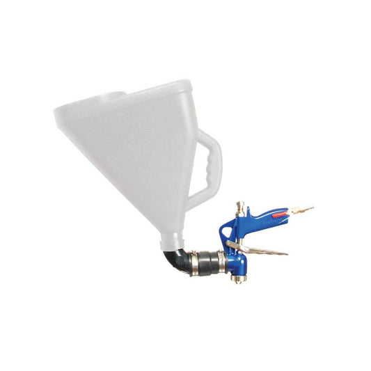 Bon Tool Medium Size Spray Gun for Flat Work Hopper Gun with Replacement Tips, 10-45 psi Operating Pressure, 2 GPM, 0.33-in Max Tip Size 13-191