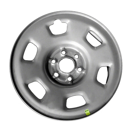 Remanufactured Painted Silver Steel Wheel 16 x 7 fits 2015-2019 Chevrolet Colorado