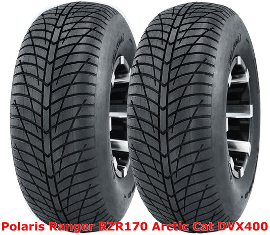 (2) Polaris Ranger RZR170 Arctic Cat DVX400 Rear 20x10-9 Hi-Speed ATV Tires