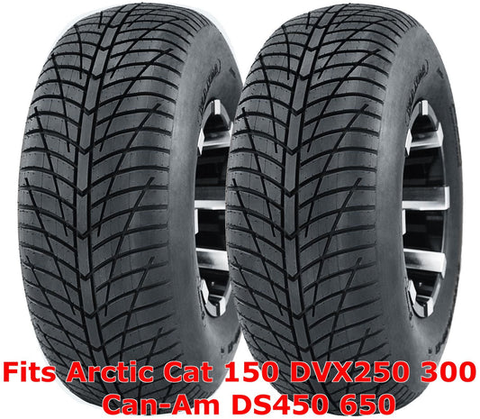 (2) Arctic Cat 150 DVX250 300 Can-Am DS450 650 front 21x7-10 Hi-speed ATV tires