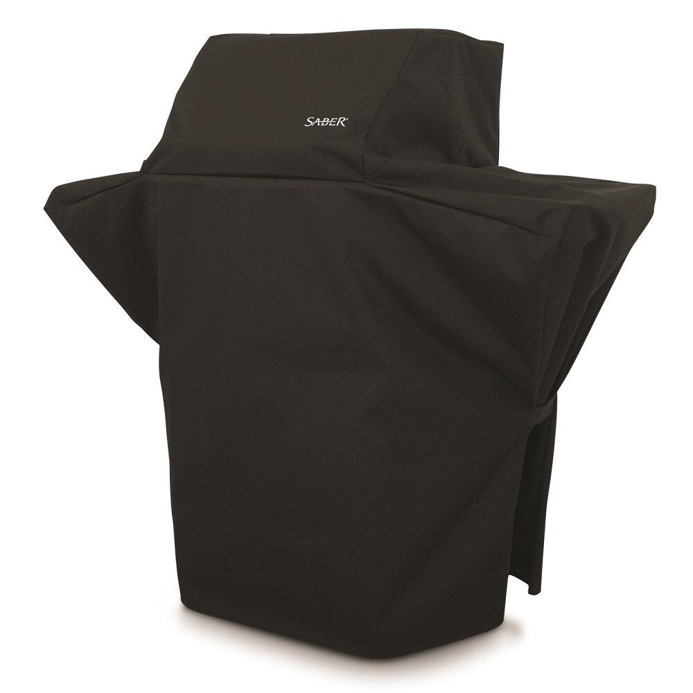 Saber 47.5-in W x 47-in H Black Gas Grill Cover A33ZZ0118V