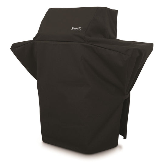 Saber 47.5-in W x 47-in H Black Gas Grill Cover A33ZZ0118V