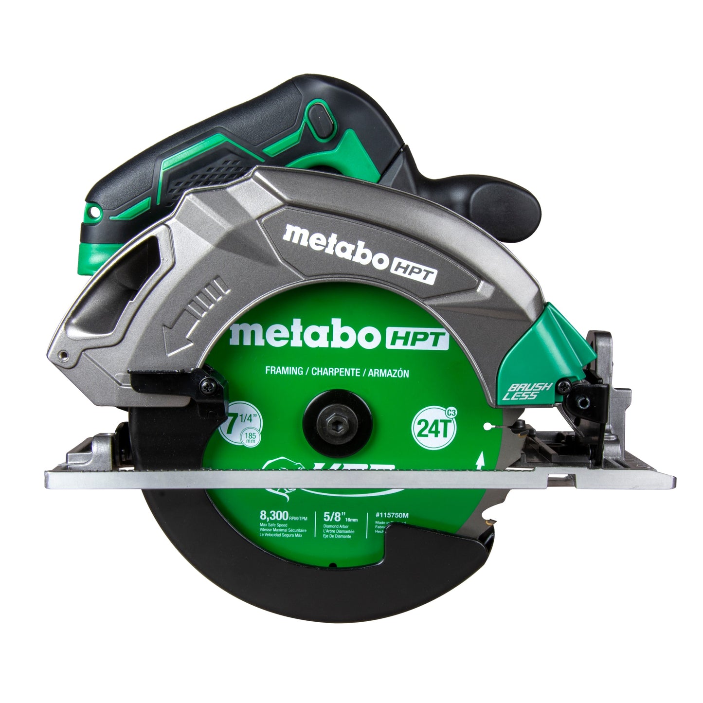Metabo HPT MultiVolt 18-volt 7-1/4-in Cordless Circular Saw (Bare Tool) C1807DAQ4M