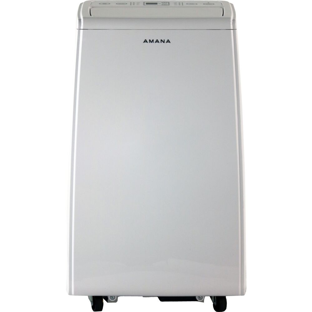 Amana 4500-BTU DOE (115-Volt) White Vented Portable Air Conditioner with Remote Cools 200-sq ft AMAP064AW