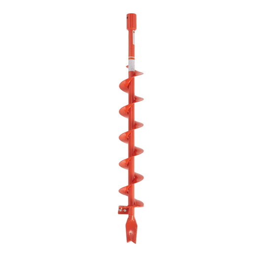 ThunderBay 4-in Earth Auger Bit with 36-inch Drilling Depth, Welded Steel Construction, Heavy Duty Blades, Fishtail Centering Point YZ04
