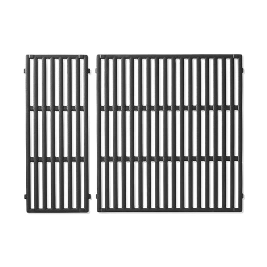 Weber Spirit 300 2016+ and SmokeFire EX4 grills 20.38-in x 19-in 2-Pack Rectangle Porcelain-coated Cast Iron Cooking Grate 7856