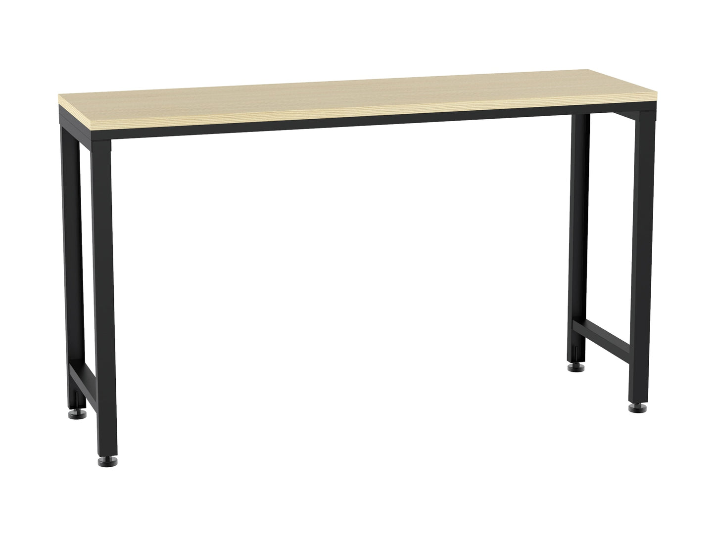 ClosetMaid ProGarage 60.6-in L x 35.2-in H Matte Black/Rubberwood Wood Adjustable Height Work Bench 1084500