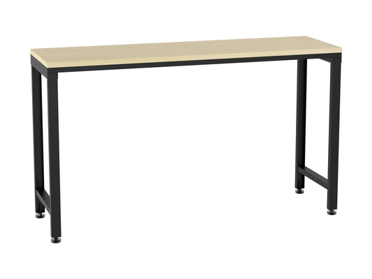 ClosetMaid ProGarage 60.6-in L x 35.2-in H Matte Black/Rubberwood Wood Adjustable Height Work Bench 1084500